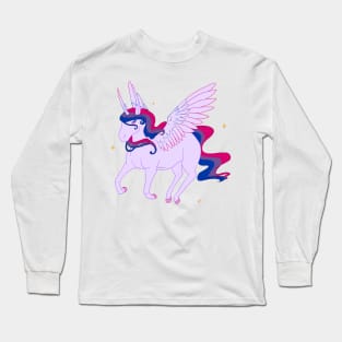 Bi Alicorn Long Sleeve T-Shirt